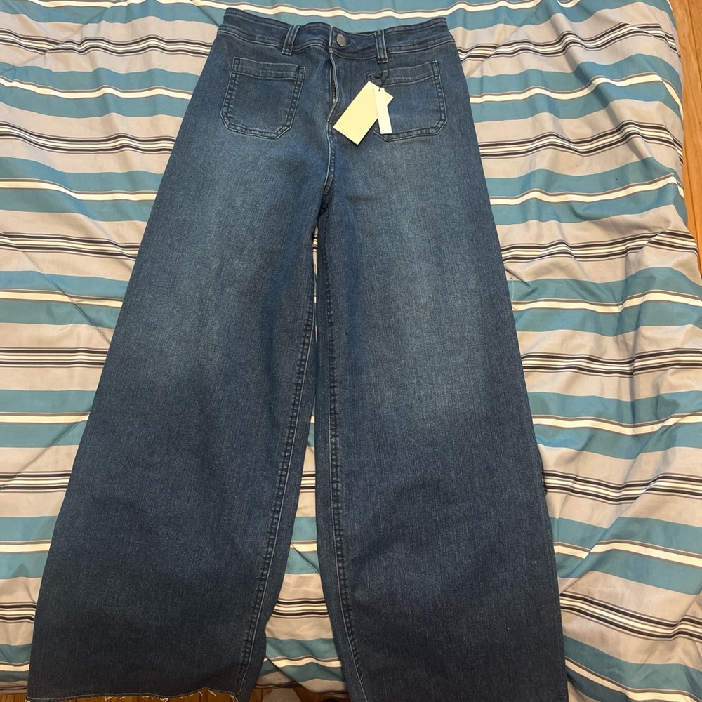 Classic Blue Flare Jeans for Women